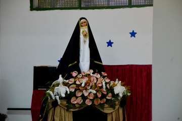 La Santa Cruz y la Virgen de la Paloma se encuentran en El Calero (Foto TA)